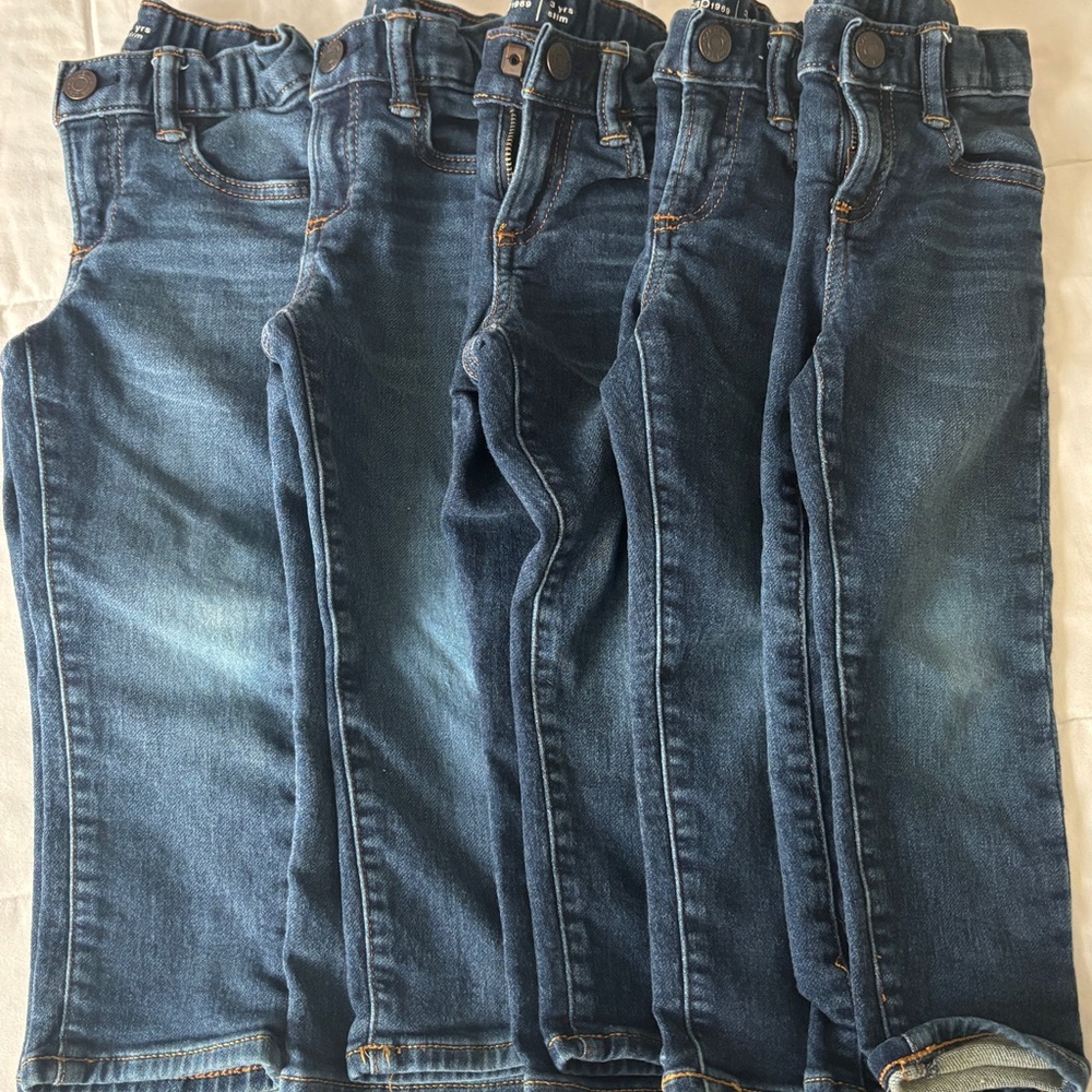 GAP Baby Blue Denim Jeans size 3T slim fit